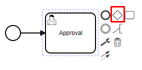approval task append gateway