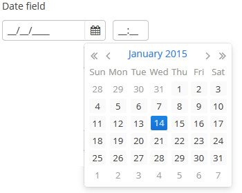 gui dateFieldSimple