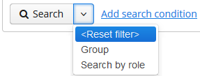 gui filter reset