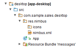 gui themes desktop structure