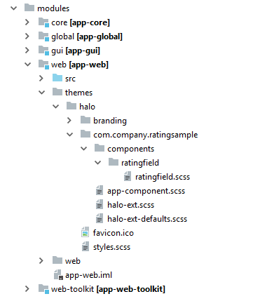 gwt theme ext structure