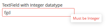 gui datatype default message