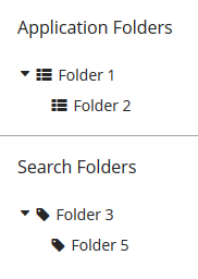 folder custom items