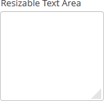 gui textField resizable