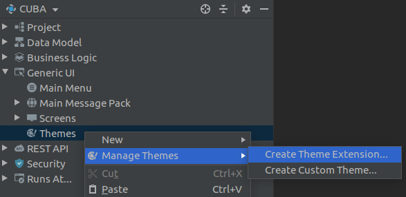 theme extension