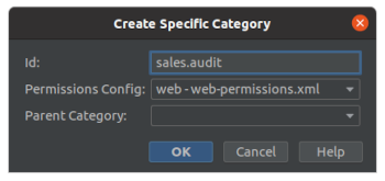 create specific category